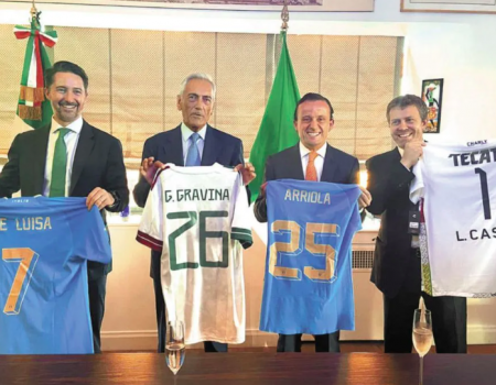 México suma a Italia en su alianza estratégica de futbol