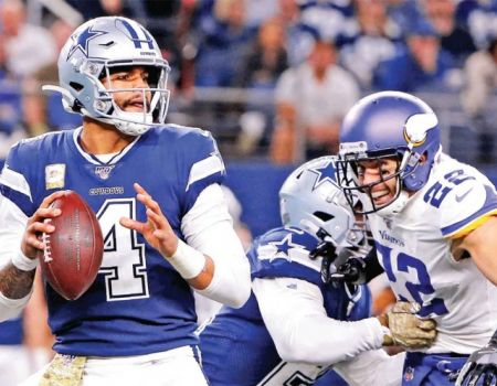 Dak Prescott tiene la línea mejor pagada de la NFL