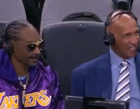 De la musica a la NBA; Snoop Dogg debuta como comentarista en la NBA 