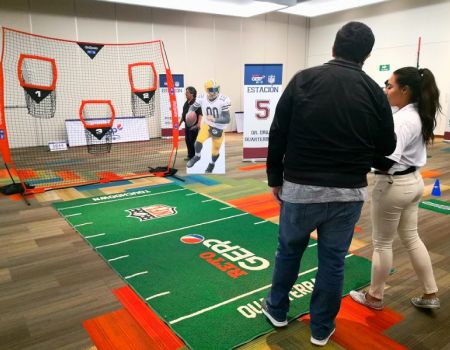 NFL lanza tercera edición de Reto GEPP para promover el deporte en los niños de México.