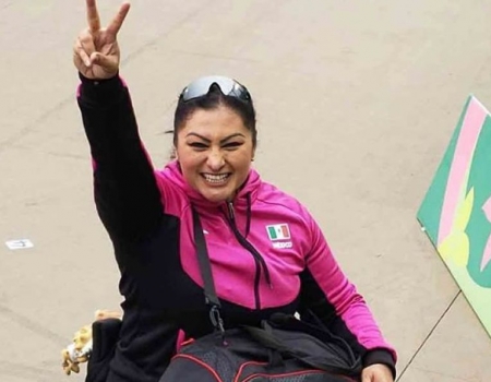 La medallista paralímpica en lanzamiento de bala María de los Ángeles Ortiz, sin reacciones adversas a la vacuna experimental contra la Covid-19