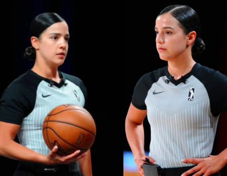 Blanca Burns se convierte en la primer árbitra mexicana de la NBA