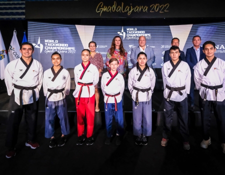 Anuncia Enrique Alfaro Mundial de Taekwondo 2022 en Guadalajara, Jalisco; participarán 1200 atletas de 150 países