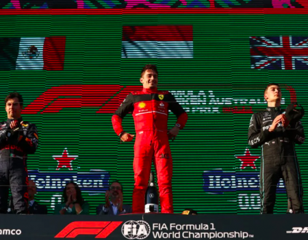 Charles Leclerc de Ferrari se queda con el GP de Australia; 